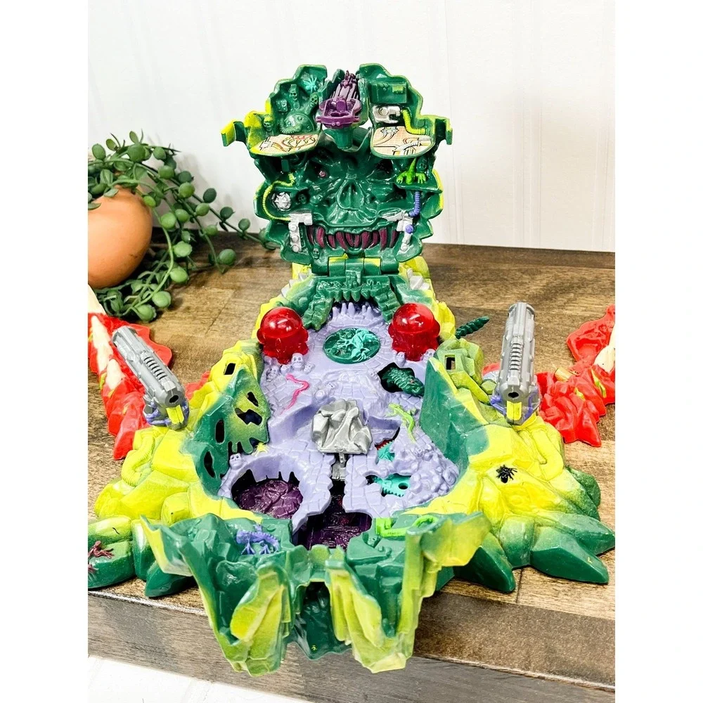 Vintage Mighty Max Storms Dragon Island Playset 1993 Bluebird Toys - Works‎